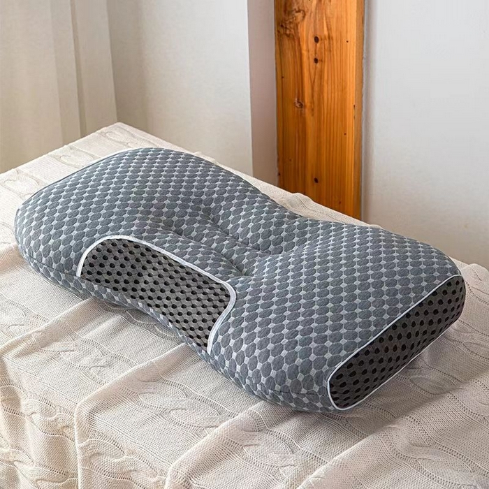 91家纺网 家纺一手货源 找家纺 宇诺家纺 2025新款高克重超柔针织布枕头枕芯 超柔针织布枕800g