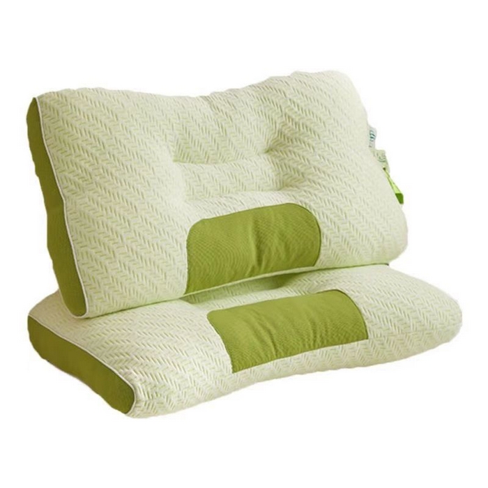 91家纺网 家纺一手货源 找家纺 宇诺家纺 2025新款舒适亲肤枕头枕芯 绿色900g