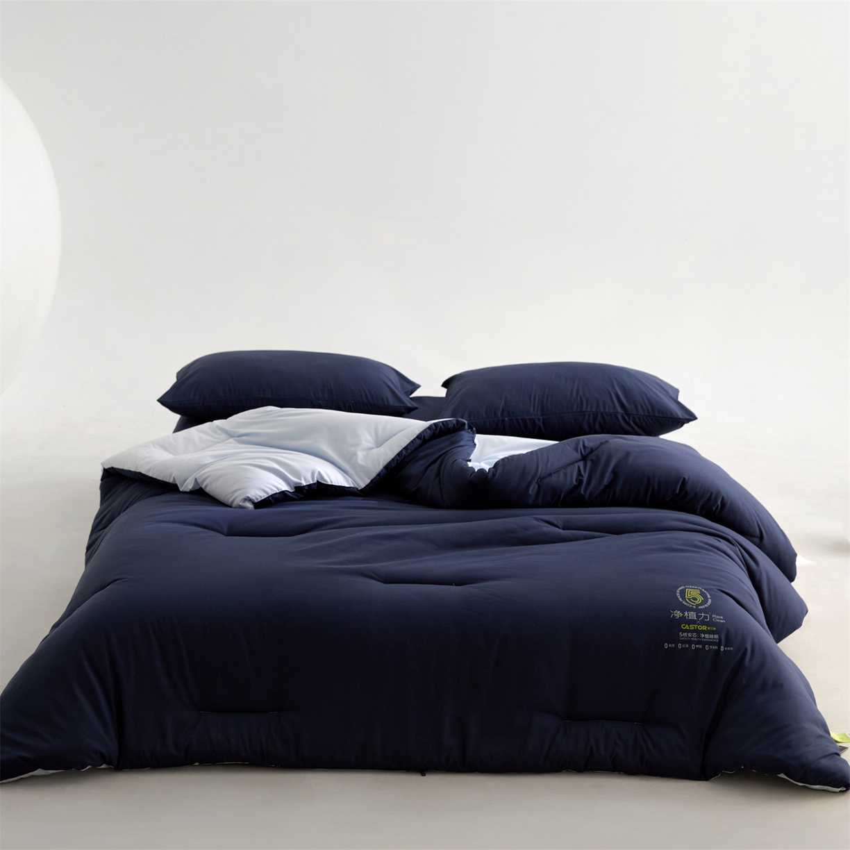 91家纺网 家纺一手货源 找家纺 （总）头等舱 2025新款深睡 零压 软糯 净植力抗菌 防螨 防霉 低致敏 秋冬被（空镜图）