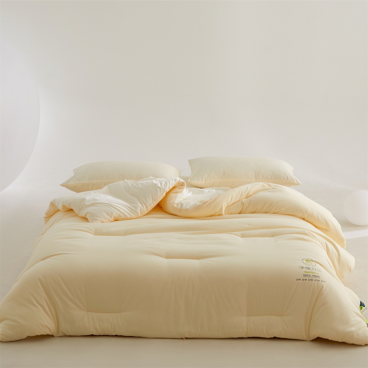 91家纺网 家纺一手货源 找家纺 （总）头等舱 2025新款深睡 零压 软糯 净植力抗菌 防螨 防霉 低致敏 秋冬被（空镜图）