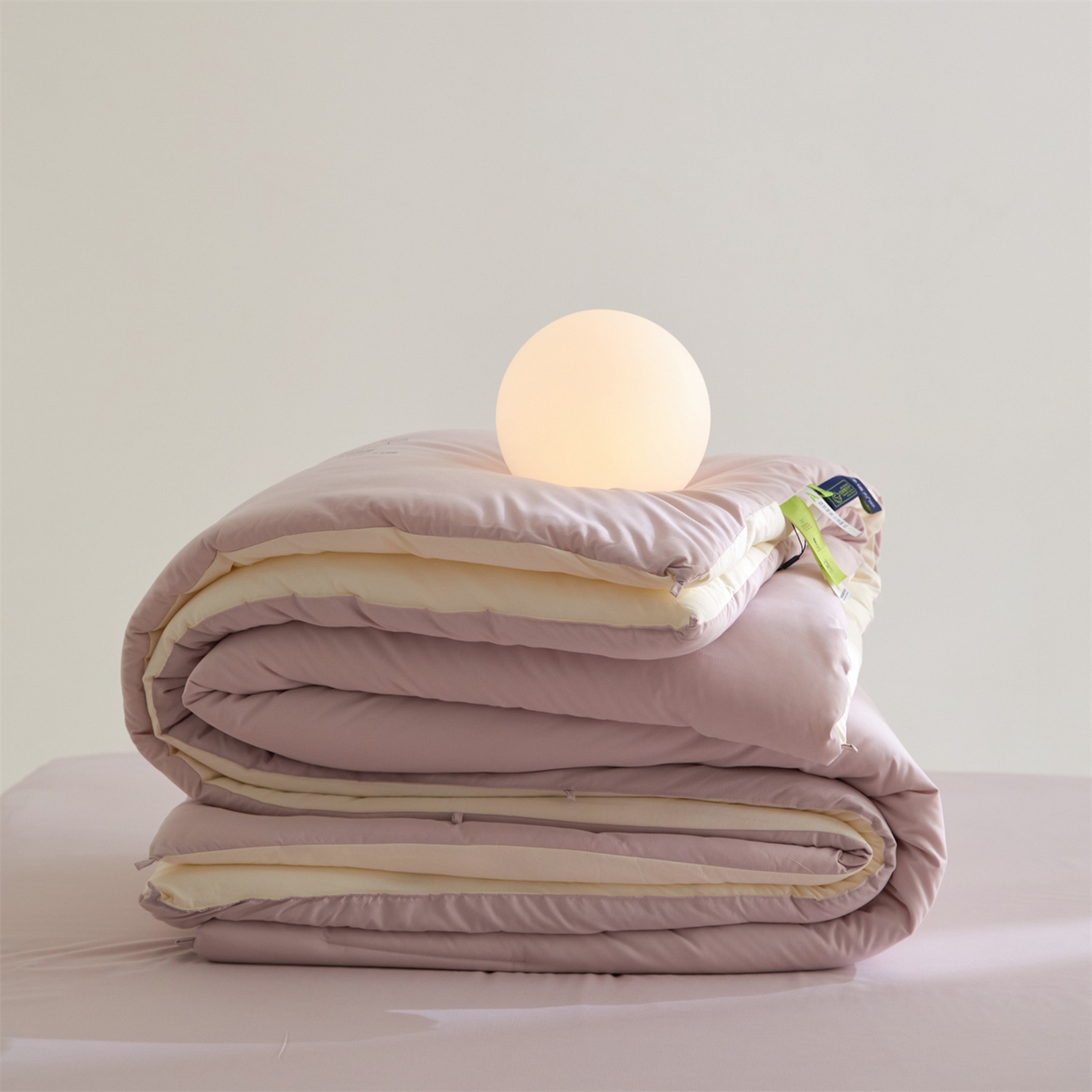 91家纺网 家纺一手货源 找家纺 头等舱 2025新款深睡 零压 软糯 净植力抗菌 防螨 防霉 低致敏 秋冬被（空镜图） 融雾紫