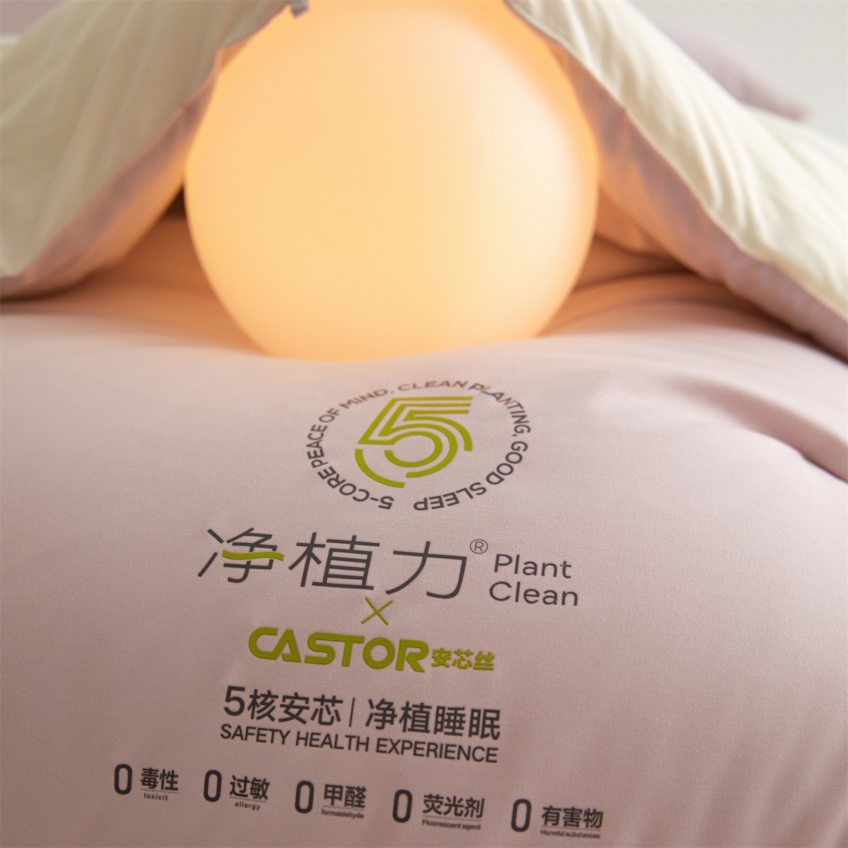 91家纺网 家纺一手货源 找家纺 头等舱 2025新款深睡 零压 软糯 净植力抗菌 防螨 防霉 低致敏 秋冬被（空镜图） 融雾紫