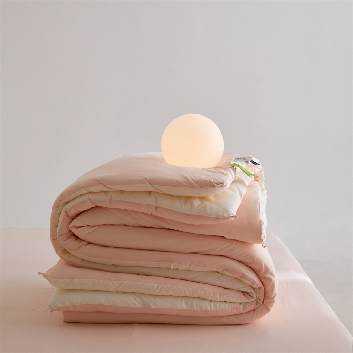91家纺网 家纺一手货源 找家纺 头等舱 2025新款深睡 零压 软糯 净植力抗菌 防螨 防霉 低致敏 秋冬被（空镜图） 柔云粉