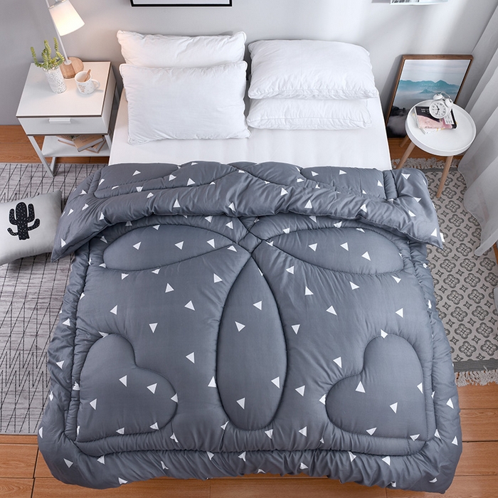 91家纺网 家纺一手货源 找家纺 （总）悦织湾家纺 2025仿棉印花纯色学生被春秋被冬被四季通用被子被芯量多价优整年不断货