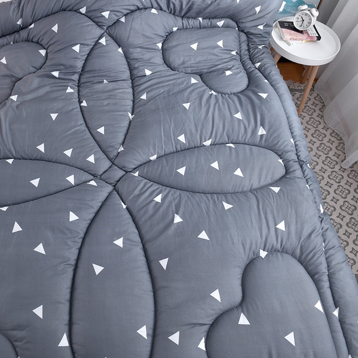 91家纺网 家纺一手货源 找家纺 （总）悦织湾家纺 2025仿棉印花纯色学生被春秋被冬被四季通用被子被芯量多价优整年不断货