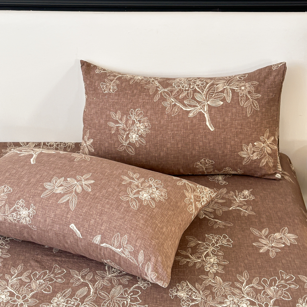 91家纺网 家纺一手货源 找家纺 梦嘉居 2025新款加厚亚麻皱皱纱床笠单床笠枕套床笠单品 云水谣