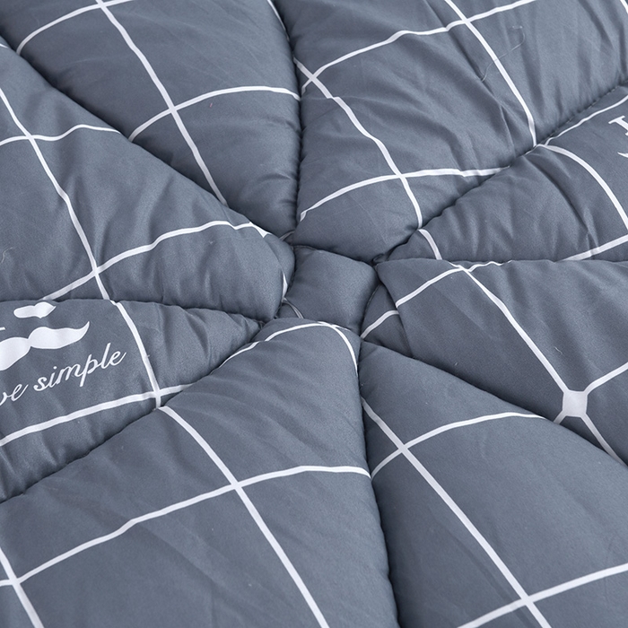 91家纺网 家纺一手货源 找家纺 悦织湾家纺 2025仿棉印花纯色学生被春秋被冬被四季通用被子被芯量多价优整年不断货 皇冠