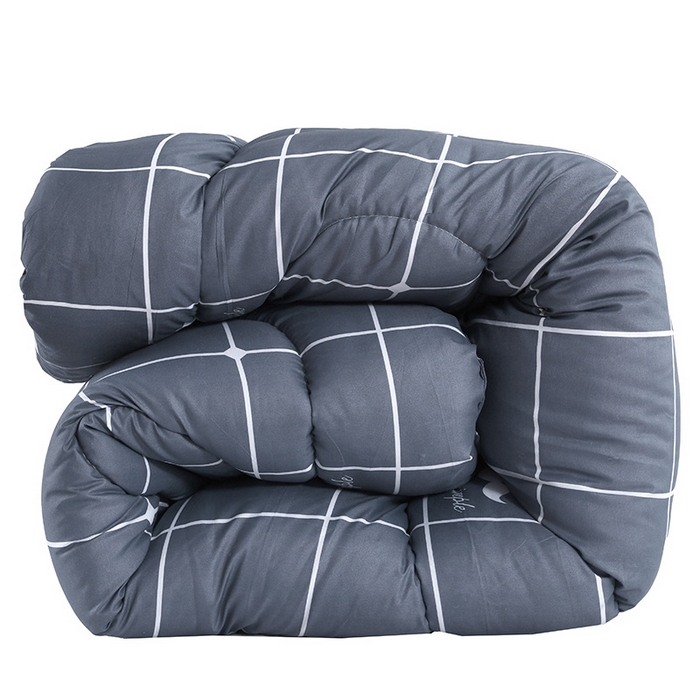 91家纺网 家纺一手货源 找家纺 悦织湾家纺 2025仿棉印花纯色学生被春秋被冬被四季通用被子被芯量多价优整年不断货 皇冠