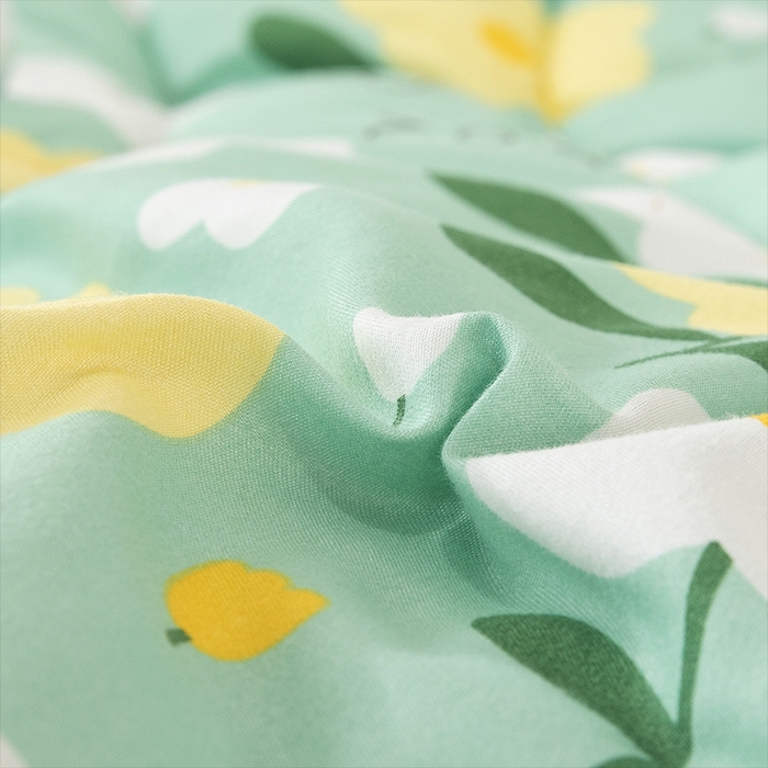 91家纺网 家纺一手货源 找家纺 悦织湾家纺 2025仿棉印花纯色学生被春秋被冬被四季通用被子被芯量多价优整年不断货 清新物语