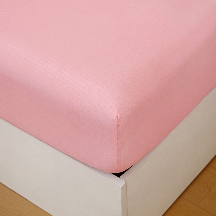 91家纺网 家纺一手货源 找家纺 柏钧家纺 新款外贸跨境电商热销款印花床笠三件套 粉色