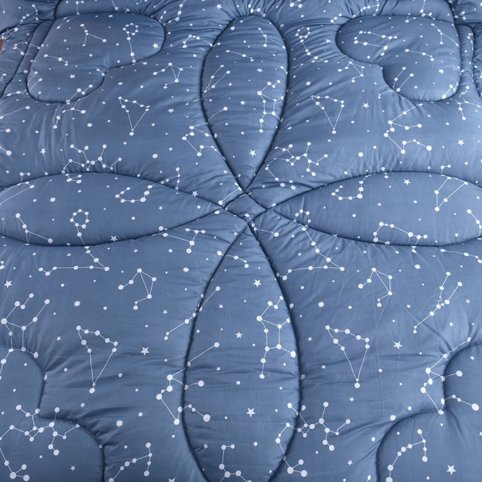 91家纺网 家纺一手货源 找家纺 悦织湾家纺 2025仿棉印花纯色学生被春秋被冬被四季通用被子被芯量多价优整年不断货 星座恋人