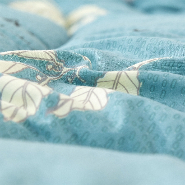 91家纺网 家纺一手货源 找家纺 悦织湾家纺 2025仿棉印花纯色学生被春秋被冬被四季通用被子被芯量多价优整年不断货 樱之恋