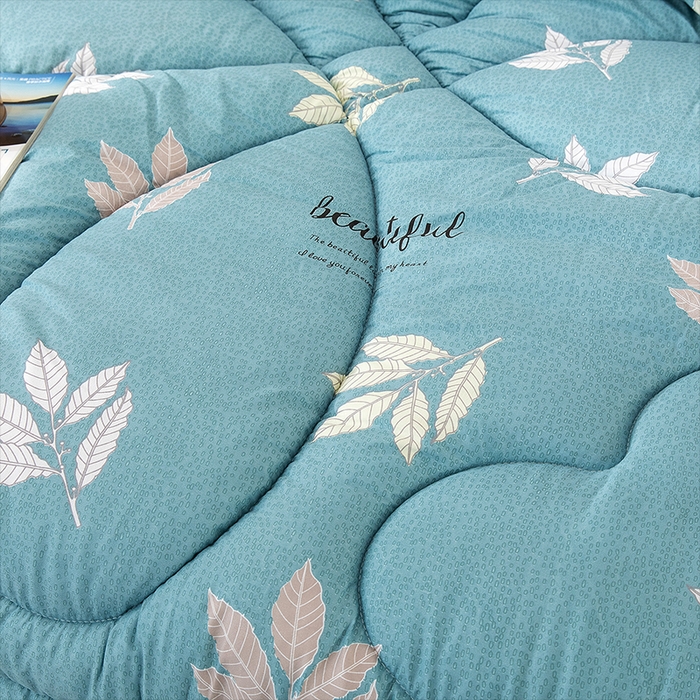 91家纺网 家纺一手货源 找家纺 悦织湾家纺 2025仿棉印花纯色学生被春秋被冬被四季通用被子被芯量多价优整年不断货 樱之恋