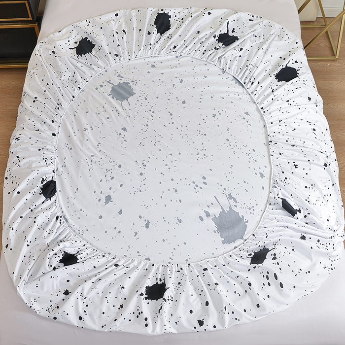 91家纺网 家纺一手货源 找家纺 （总）柏钧家纺 新款外贸跨境电商热销款印花床笠三件套