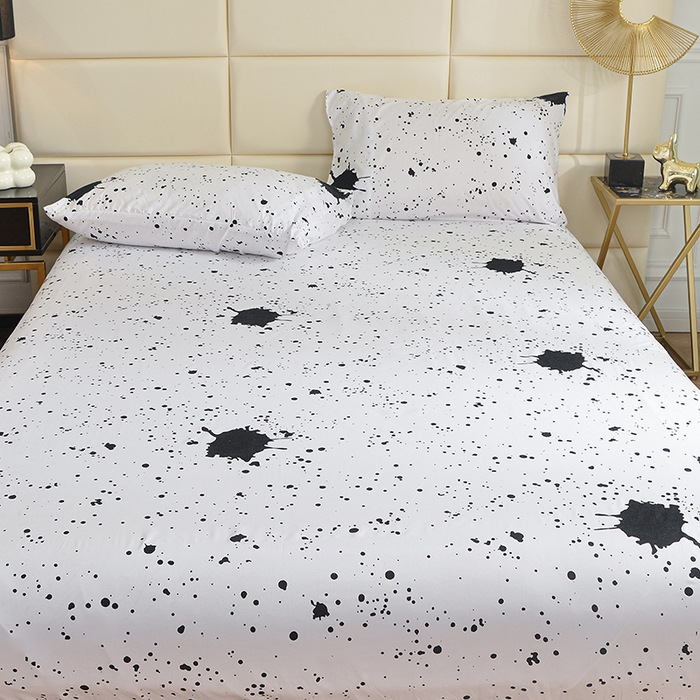 91家纺网 家纺一手货源 找家纺 （总）柏钧家纺 新款外贸跨境电商热销款印花床笠三件套