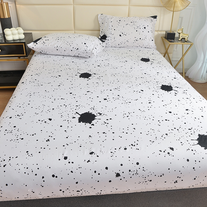 91家纺网 家纺一手货源 找家纺 （总）柏钧家纺 新款外贸跨境电商热销款印花床笠三件套