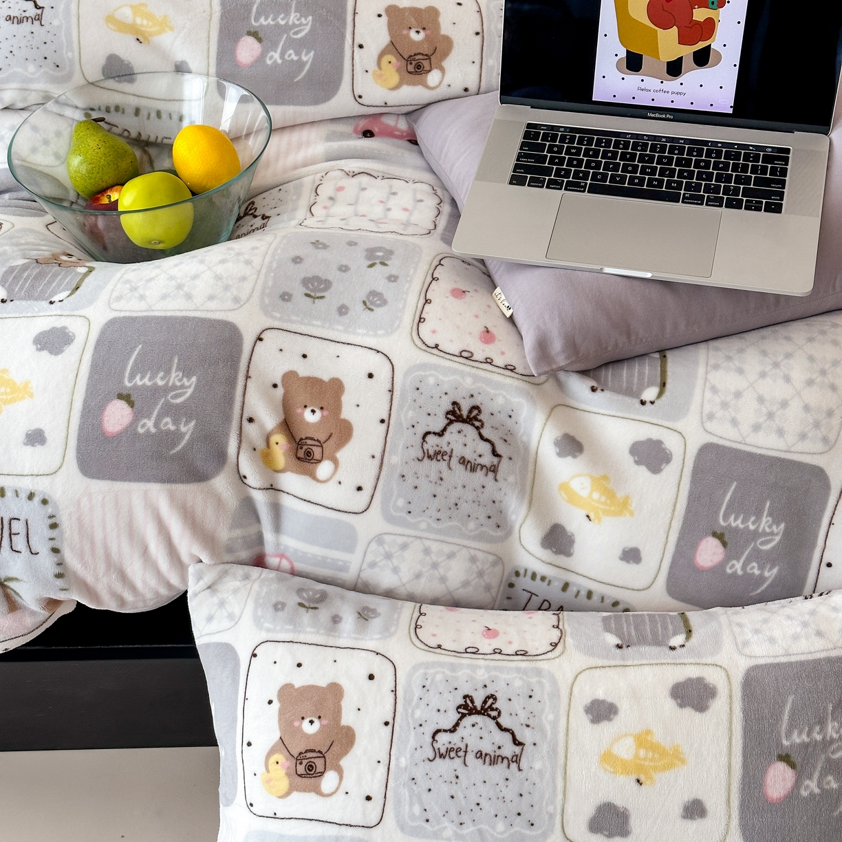 91家纺网 家纺一手货源 找家纺 （总）时光里 2025新款230克全消光印花10色专版花型四件套