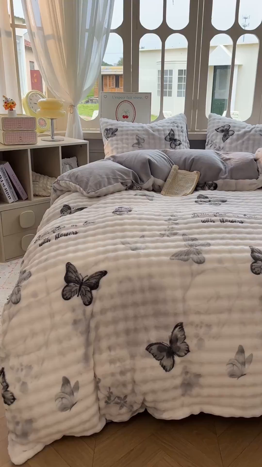 91家纺网 家纺一手货源 找家纺 （总）思诺羽床笠 2025新款泡泡牛奶绒四件套系列