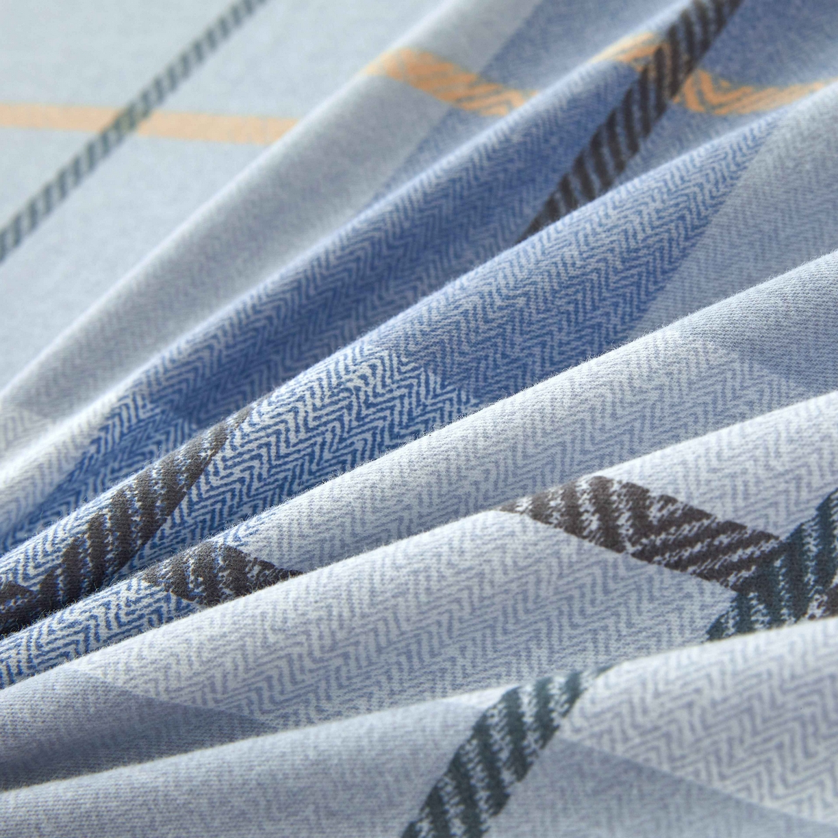 91家纺网 家纺一手货源 找家纺 缦彩 2025新款全棉纯棉磨毛枕套单枕套枕套单件 诺卡-蓝