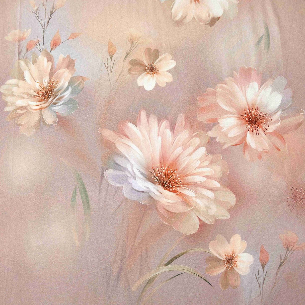 91家纺网 家纺一手货源 找家纺 缦彩 2025新款全棉纯棉磨毛枕套单枕套枕套单件 樱岛春缦紫