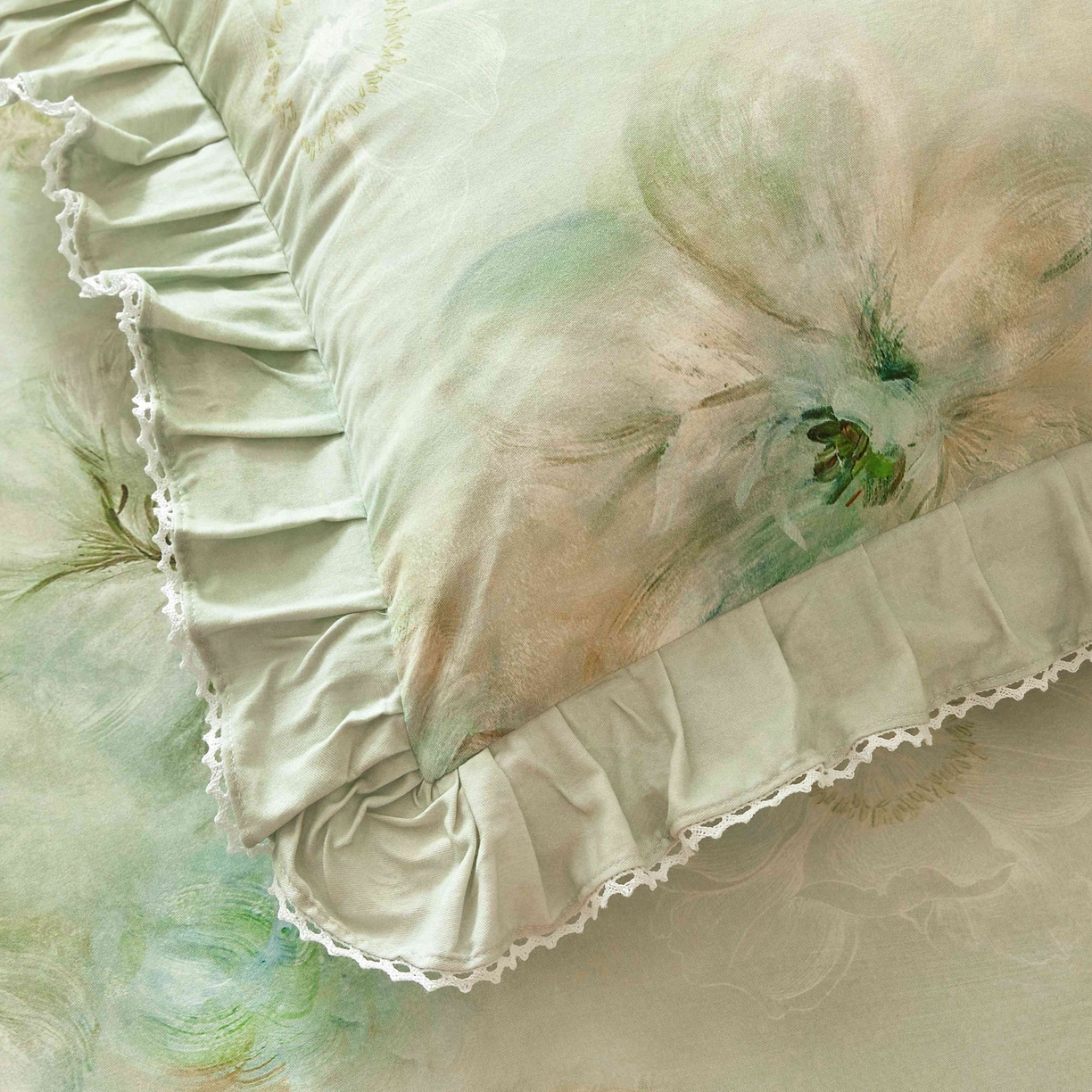 91家纺网 家纺一手货源 找家纺 缦彩 2025新款全棉纯棉磨毛枕套单枕套枕套单件 绽缦