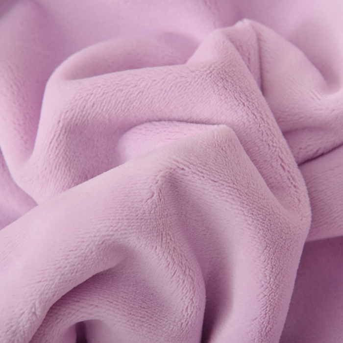 91家纺网 家纺一手货源 找家纺 米奈家居 2025新款A类高克重婴儿绒四件套-吉娜系列 芋泥紫