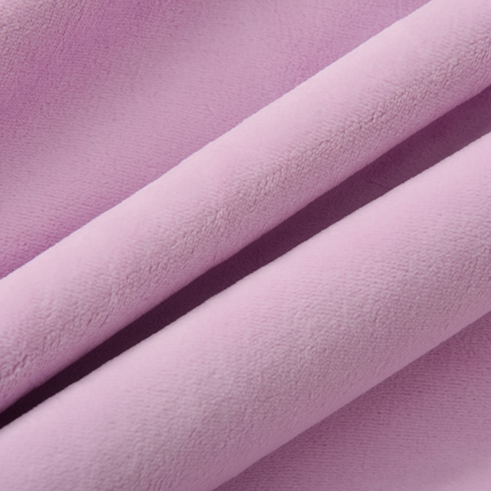 91家纺网 家纺一手货源 找家纺 米奈家居 2025新款A类高克重婴儿绒四件套-吉娜系列 芋泥紫