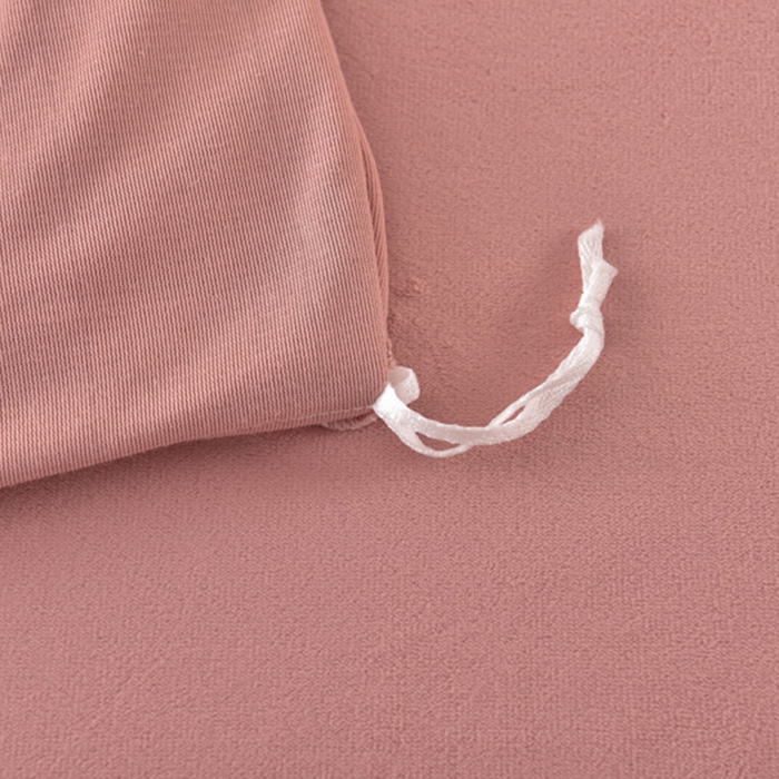 91家纺网 家纺一手货源 找家纺 米奈家居 2025新款A类高克重婴儿绒四件套-吉娜系列 西瓜粉