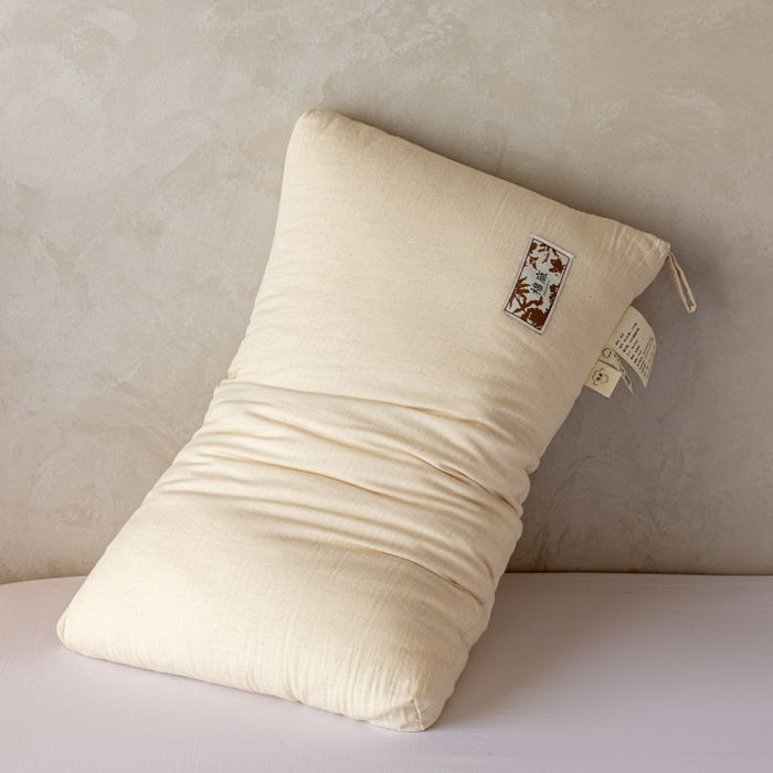 91家纺网 家纺一手货源 找家纺 昕科 2025新款自然棉麻枕-生态棉麻枕头成人性价比亚麻枕芯 自然棉麻枕-高枕/一只装