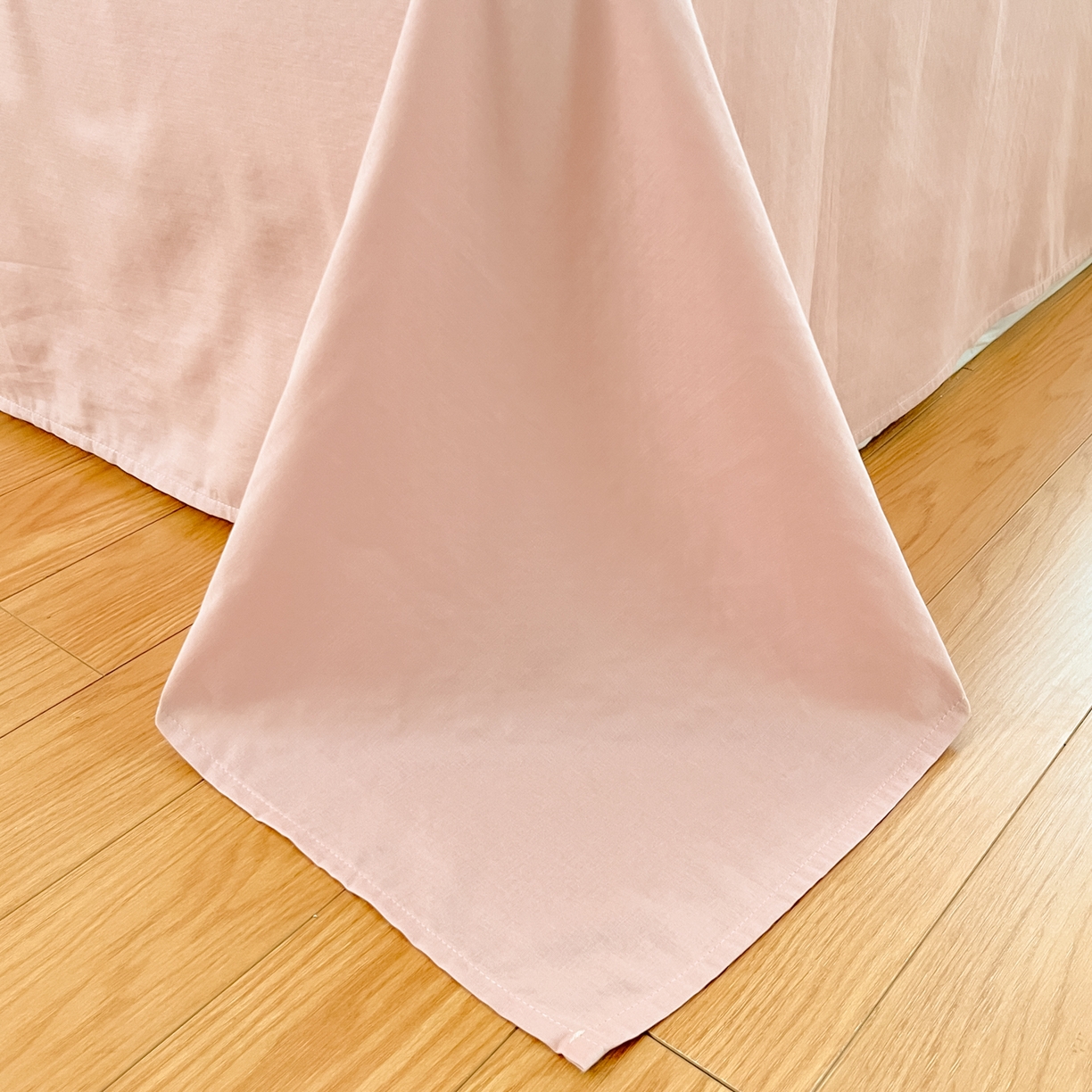 91家纺网 家纺一手货源 找家纺 仟网汇 2025新款全棉纯棉层纱四件套 樱桃丸子