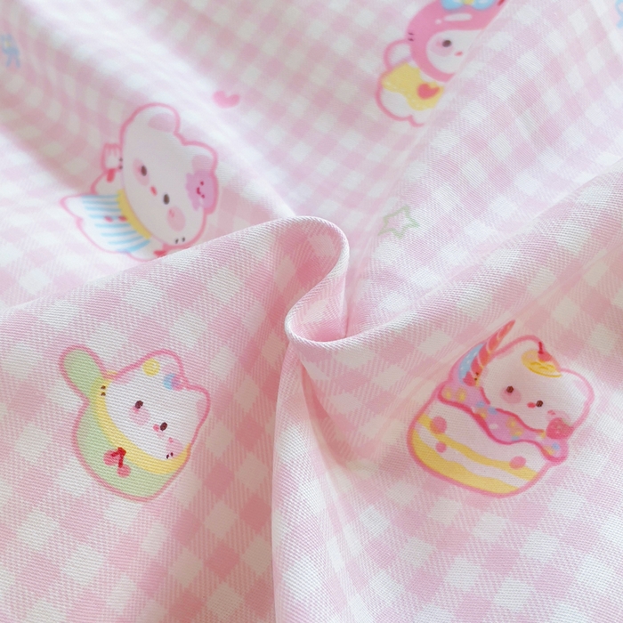 91家纺网 家纺一手货源 找家纺 小叮当家纺仓储工厂店 2025新款直播爆款全棉纯棉四件套吊边一字绣工艺款四件套 恋恋吉米