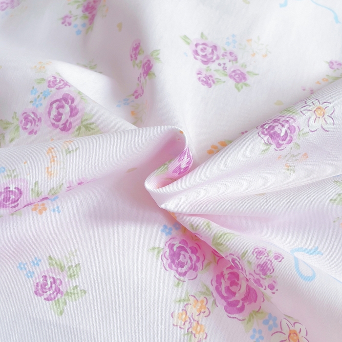 91家纺网 家纺一手货源 找家纺 小叮当家纺仓储工厂店 2025新款直播爆款全棉纯棉四件套吊边一字绣工艺款四件套 紫娅悠然