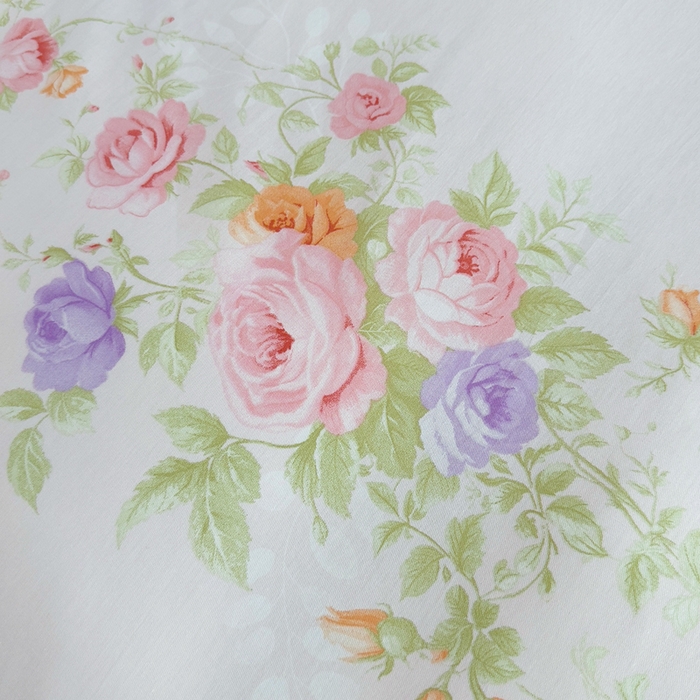 91家纺网 家纺一手货源 找家纺 小叮当家纺仓储工厂店 2025新款直播爆款全棉纯棉四件套吊边一字绣工艺款四件套 爱洛花园