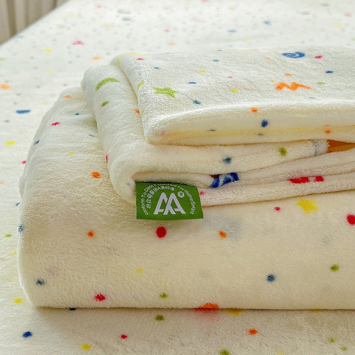 水木坊 2025新款亲肤舒适牛奶绒印花单件床单 芝士酪