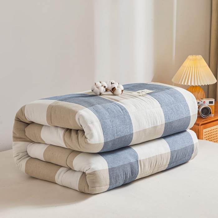 91家纺网 家纺一手货源 找家纺 （总）小叮当家纺仓储工厂店 2025新款棉花被新疆棉花被棉絮春秋被冬被学生单人宿舍棉被褥被子被芯四季