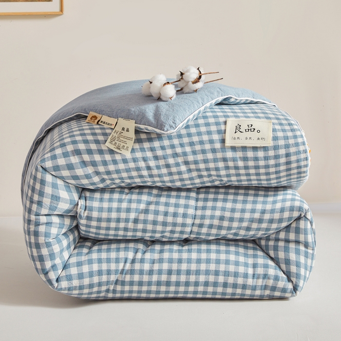 91家纺网 家纺一手货源 找家纺 （总）小叮当家纺仓储工厂店 2025新款棉花被新疆棉花被棉絮春秋被冬被学生单人宿舍棉被褥被子被芯四季