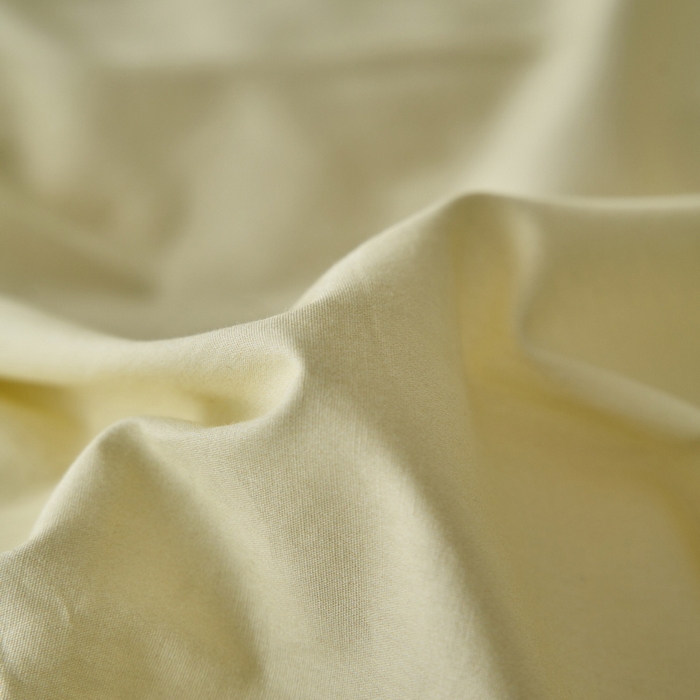 91家纺网 家纺一手货源 找家纺 蓝邻家纺 2025新款A类全棉纯棉水洗棉纯色贴标系列四件套-风格一 柠檬黄