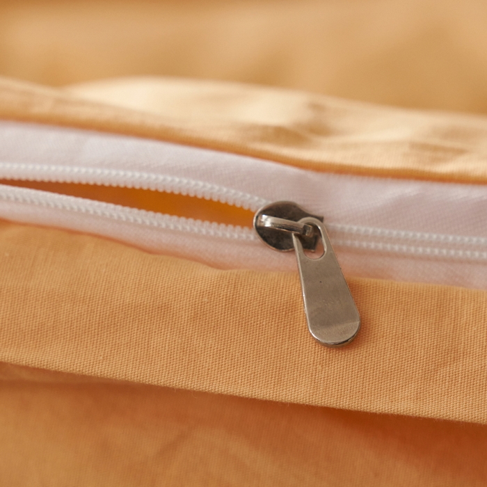 91家纺网 家纺一手货源 找家纺 蓝邻家纺 2025新款A类全棉纯棉水洗棉纯色贴标系列四件套-风格一 小雏菊