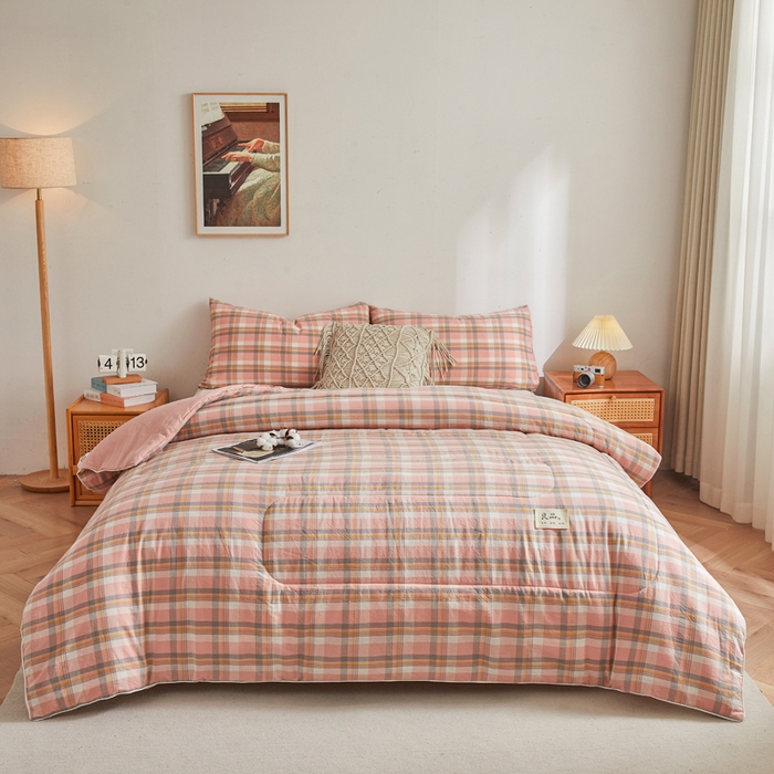 91家纺网 家纺一手货源 找家纺 小叮当家纺仓储工厂店 2025新款棉花被新疆棉花被棉絮春秋被冬被学生单人宿舍棉被褥被子被芯四季 温馨格