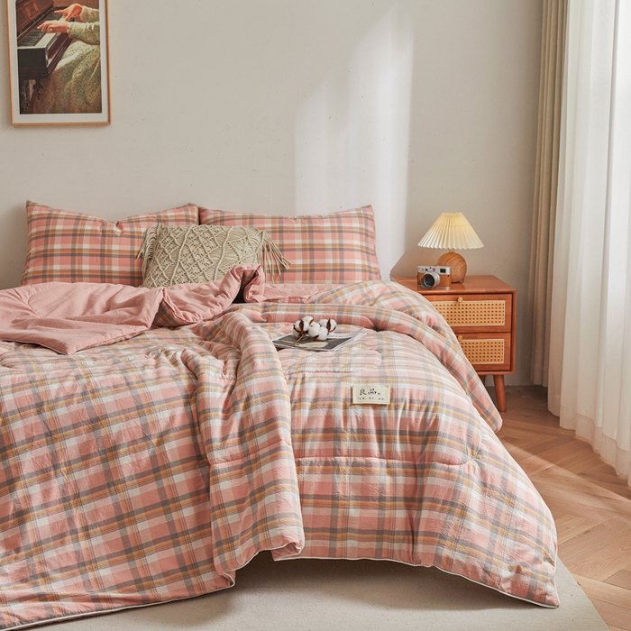 91家纺网 家纺一手货源 找家纺 小叮当家纺仓储工厂店 2025新款棉花被新疆棉花被棉絮春秋被冬被学生单人宿舍棉被褥被子被芯四季 温馨格