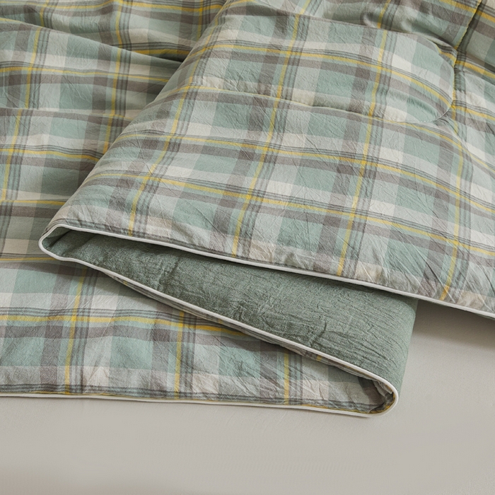 91家纺网 家纺一手货源 找家纺 小叮当家纺仓储工厂店 2025新款棉花被新疆棉花被棉絮春秋被冬被学生单人宿舍棉被褥被子被芯四季 雅致格