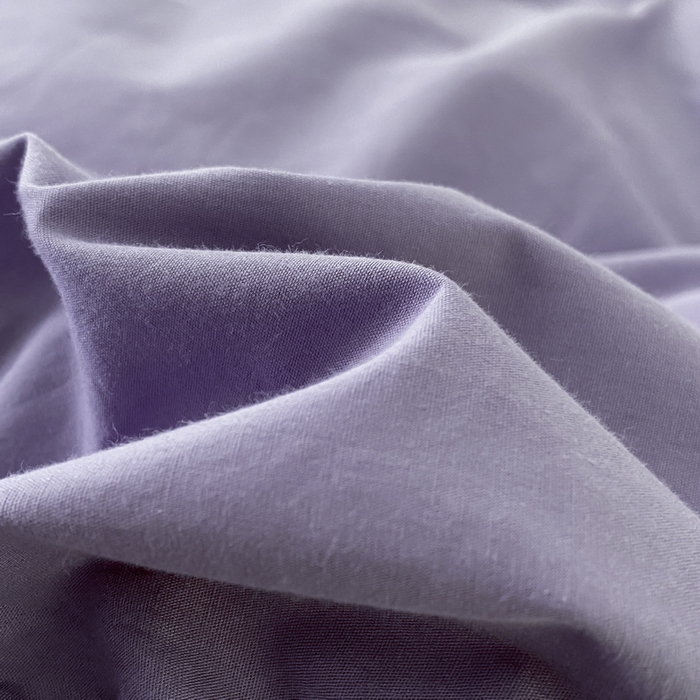 91家纺网 家纺一手货源 找家纺 蓝邻家纺 2025新款A类全棉纯棉水洗棉纯色贴标系列四件套-风格二 优雅紫