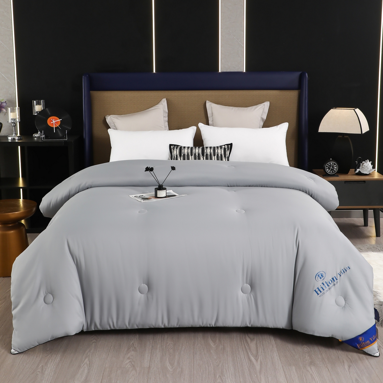 91家纺网 家纺一手货源 找家纺 （总）寝美资家居 2025新款棉丝被子被芯-希尔顿