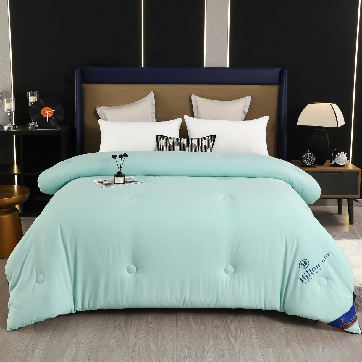 91家纺网 家纺一手货源 找家纺 （总）寝美资家居 2025新款棉丝被子被芯-希尔顿