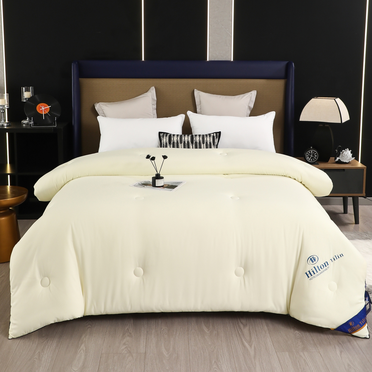 91家纺网 家纺一手货源 找家纺 （总）寝美资家居 2025新款棉丝被子被芯-希尔顿