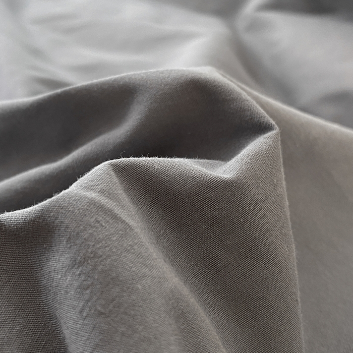 91家纺网 家纺一手货源 找家纺 蓝邻家纺 2025新款A类全棉纯棉水洗棉纯色贴标系列四件套-风格二 星辰灰