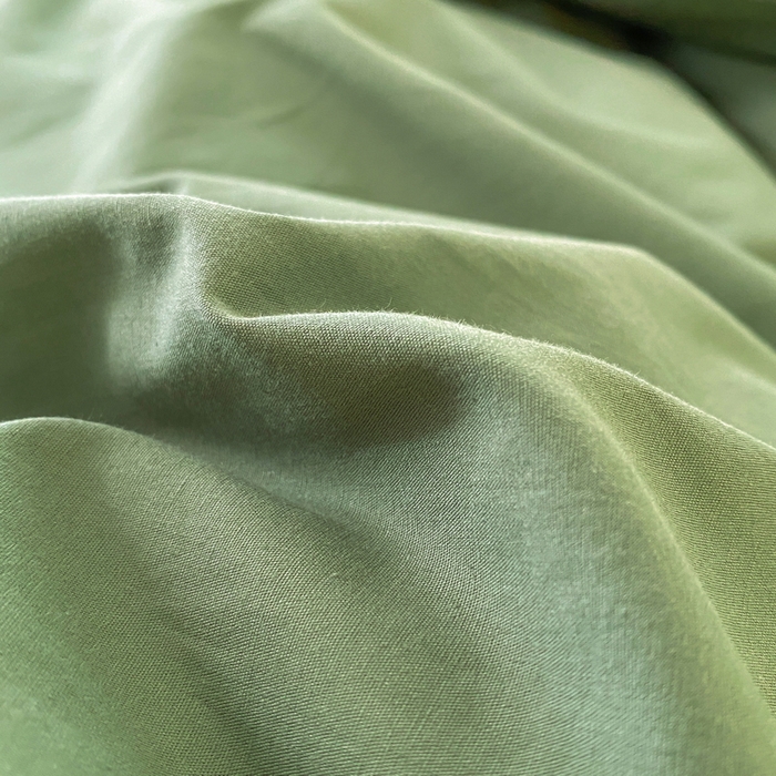 91家纺网 家纺一手货源 找家纺 蓝邻家纺 2025新款A类全棉纯棉水洗棉纯色贴标系列四件套-风格二 时尚绿