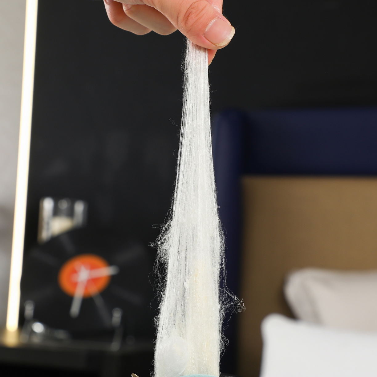 91家纺网 家纺一手货源 找家纺 寝美资家居 2025新款棉丝被子被芯-希尔顿 希尔顿-绿色