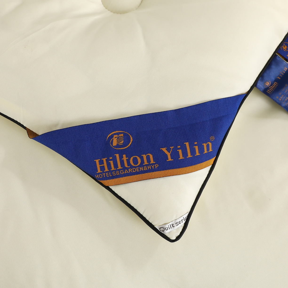 91家纺网 家纺一手货源 找家纺 寝美资家居 2025新款棉丝被子被芯-希尔顿 希尔顿-米白