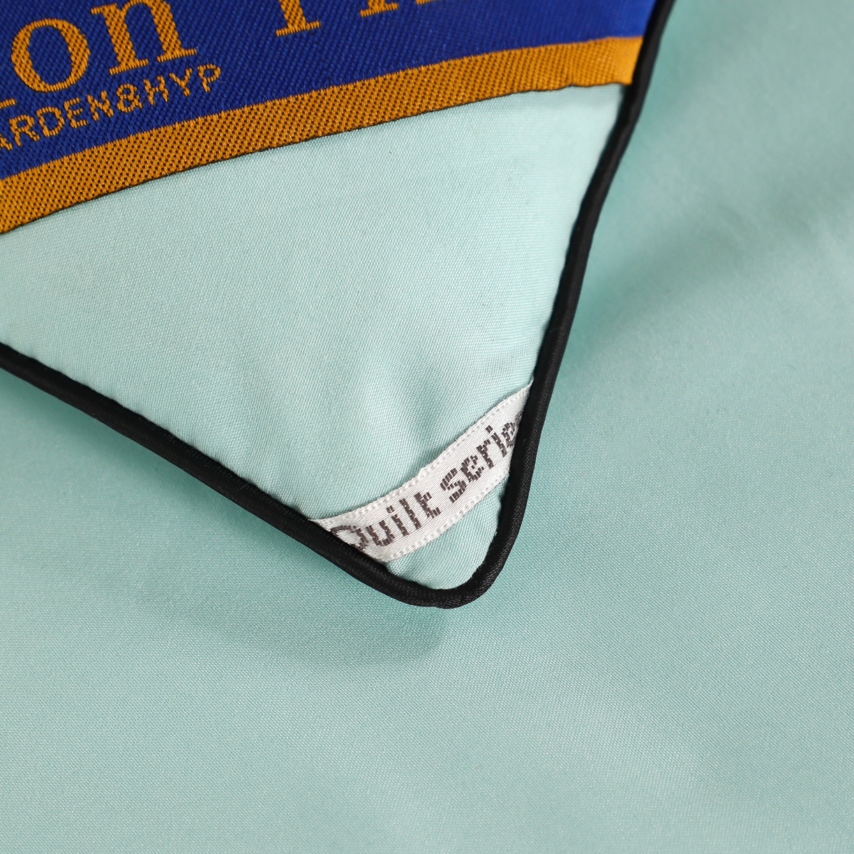 91家纺网 家纺一手货源 找家纺 寝美资家居 2025新款棉丝被子被芯-希尔顿 希尔顿-绿色